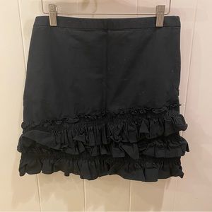 J. Crew Ruffle Skirt Size 2